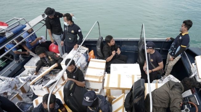 Bea Cukai Kepri Kejar-kejaran dengan Speedboad, Seludupkan 138.000 Benih Lobster Bernilai Rp14 Miliar ke Singapura