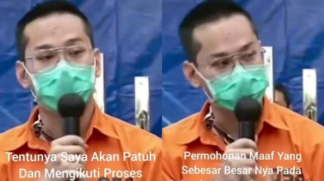 Viral Video Indra Kenz Minta Maaf, Skill Public Speaking Dipuji Warganet (TikTok)