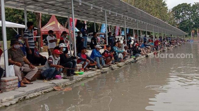 Kenalkan Kolam Ikan Baru, Grup 2 Kopassus Kandang Menjangan Kartasura Gelar Lomba Memancing