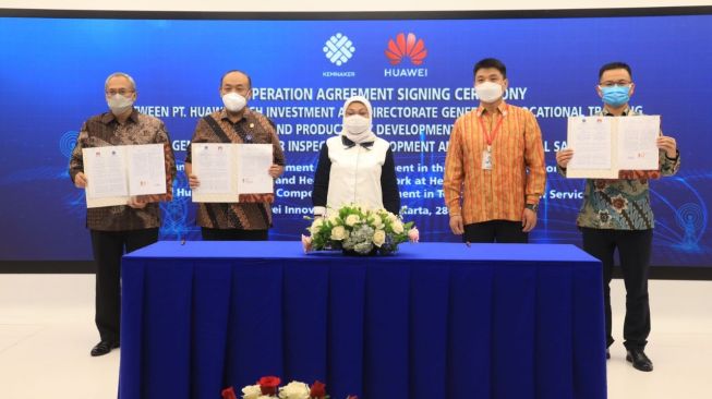 Lakukan Kerja Sama dengan Huawei Indonesia, Kemnaker Siap Hadirkan SDM yang Kompeten di Bidang Telekomunikasi