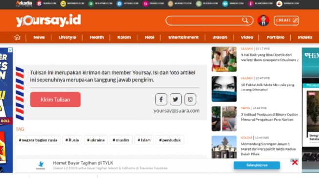 Revisi Tulisan yang Rejected dari Yoursay, Kirim Ulang dan Published