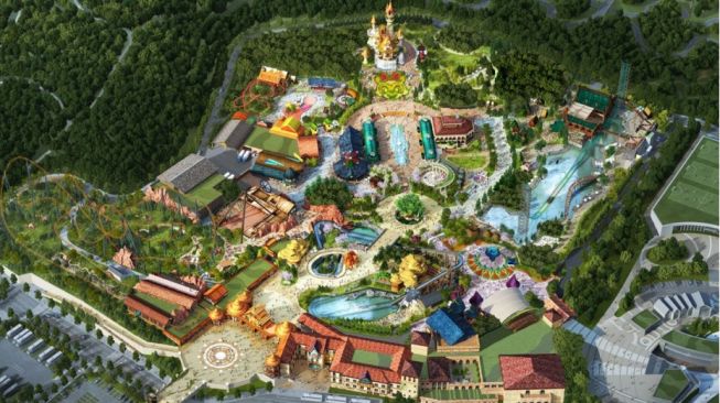 Segera Dibuka! Lotte Magic Forest Tempat Wisata Baru di Busan