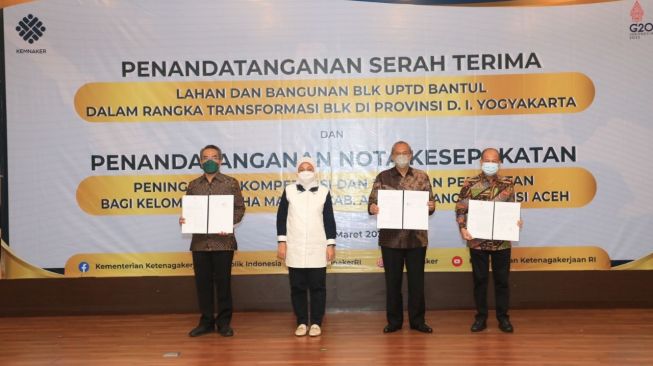 Genjot Peningkatan SDM, Kemnaker Hadirkan Transformasi BLK