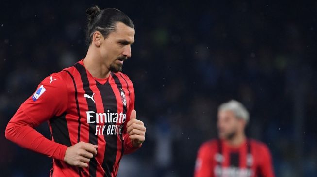 Penyerang AC Milan, Zlatan Ibrahimovic. [AFP]
