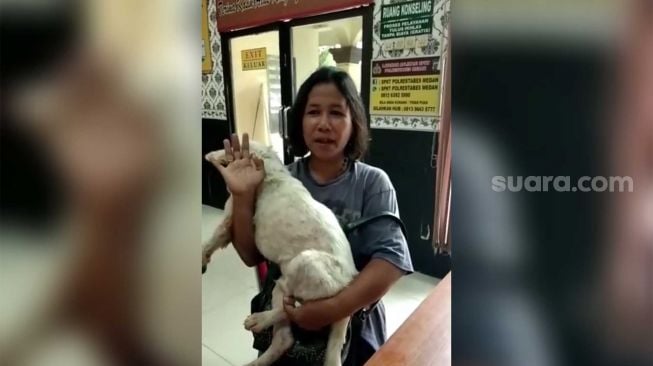 Cerita Polisi Selamatkan Anjing Kesayangan Warga Medan, Nyaris Dipotong