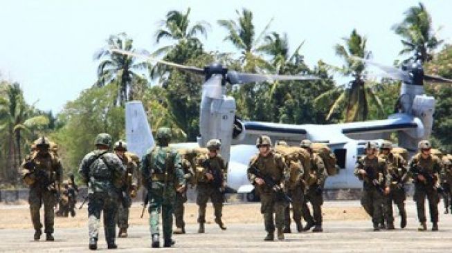 China Garang, AS dan Filipina Latihan Militer Terbesar dalam 7 Tahun