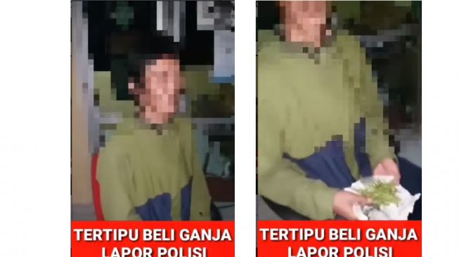 Viral Tukang Ojek Lapor Polisi Gegara Ketipu Beli Ganja Isi Seledri, Warganet: Polisi Auto Bingung Tujuh Putaran