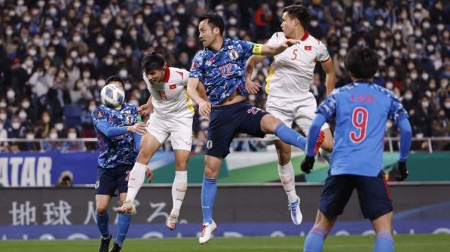 Vietnam Tahan Imbang Jepang 1-1, Begini Respon Pelatih Hajime Moriyasu