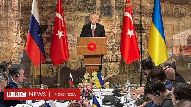 Perundingan Rusia-Ukraina: Pesan Presiden Turki Erdogan Sebagai Tuan Rumah