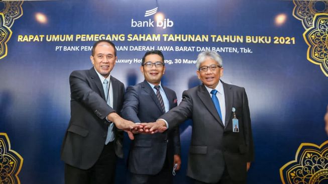 Gelar RUPST Tahun Buku 2021, Bank BJB Tebar Dividen Rp1,042 Triliun