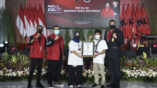 BMI Cetak Rekor Muri Lukisan Mural Disabilitas Terbanyak