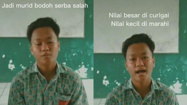 Curhat murid soal perbedaan sikap guru (TikTok my.albantani)