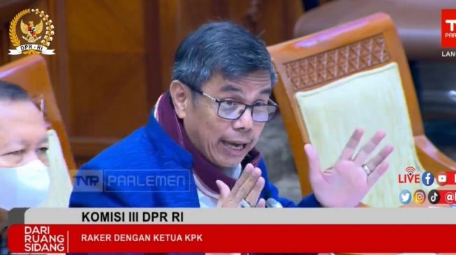 Anggota Komisi III DPR dari Fraksi Demokrat Hinca Pandjaitan 