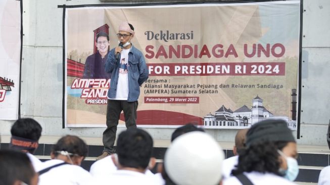 Dianggap Mampu Angkat Perekonomian Indonesia, Sandiaga Dapat Dukungan Jadi Presiden