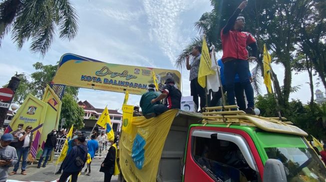 Dugaan Ada Pengetap Solar yang Bermain, Sopir dan Mahasiswa Kembali Demo di Balikpapan