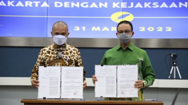 Anies Bersyukur Angka Ketaatan Pencegahan Korupsi di Jakarta Meningkat 90 Persen di 2021