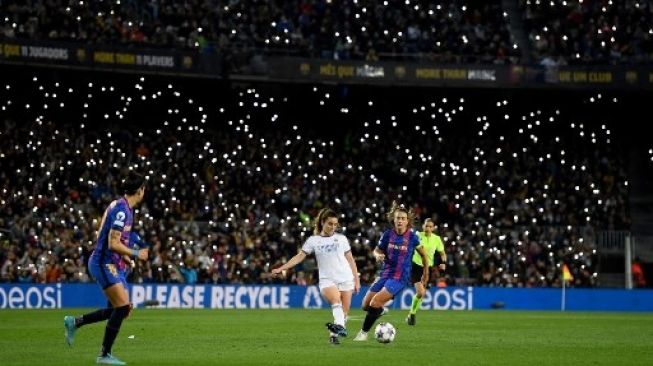 Laga Barcelona vs Real Madrid di Liga Champions Wanita Pecahkan Rekor Dunia, Ini Sebabnya