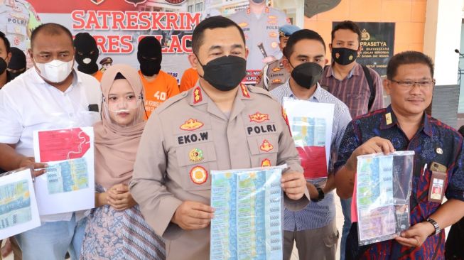 Periode Februari-Maret, Satreskrim Polres Cilacap Bongkar Kasus Peredaran Uang Palsu, 3 Orang Jadi Tersangka