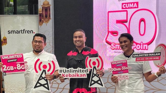 Smartfren Unlimited Sambut Ramadan dengan Promo Terbaru. (Dok: Smartfren)