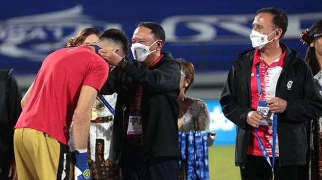 Tutup BRI Liga 1, Menpora Apresiasi Kerja Keras Seluruh Tim, LIB dan PSSI