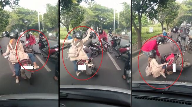 Niat Bantu Korban Kecelakaan Malah Kena Apes, Pemotor Yamaha Mio Justru Bikin Malu Boncengers