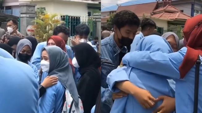 Puluhan Mahasiswa Unri Menangis, Sedih karena Dekan Terdakwa Kasus Pelecehan Seksual Dibebaskan (instagram/@fakta.beriita)