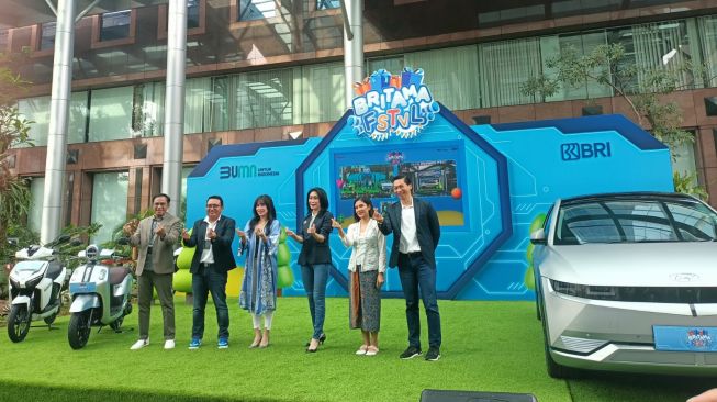 Kembali Gelar BritAma FSTVL, BRI Sediakan 45 Unit Hyundai Ioniq 5