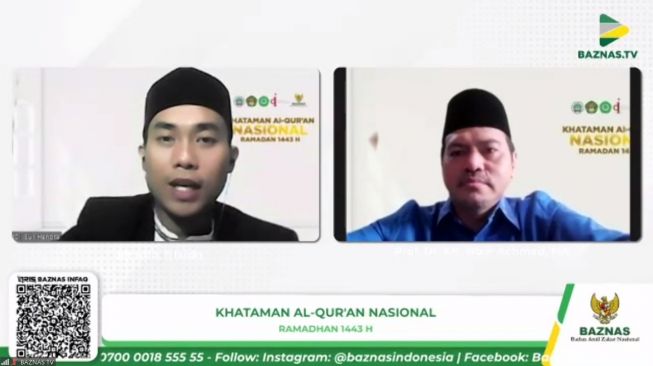 Baznas Gelar Program Khataman Al Quran Nasional secara Daring Selama Bulan Ramadan