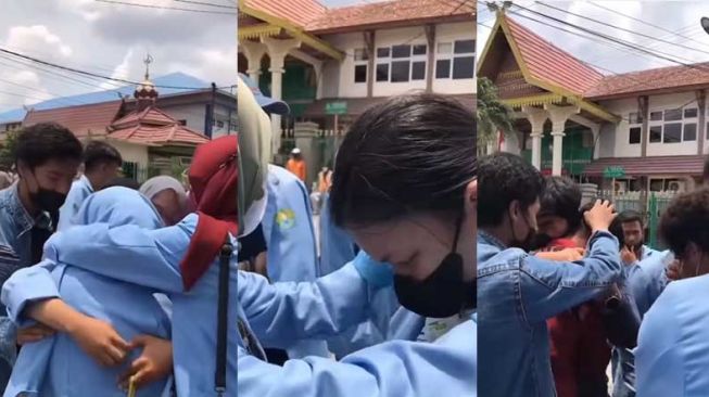 Viral Mahasiswa Unri Nangis Dengar Terdakwa Pelecehan Divonis Bebas, Publik: Semoga Ada Hukum Karma