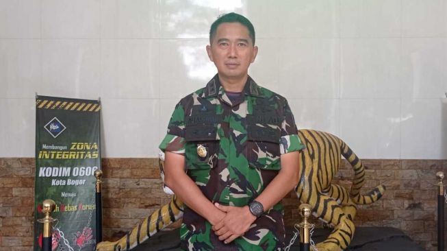 Pimpin Kodim 0606/Kota Bogor, Berikut Profil Letkol Inf Ali Akhwan