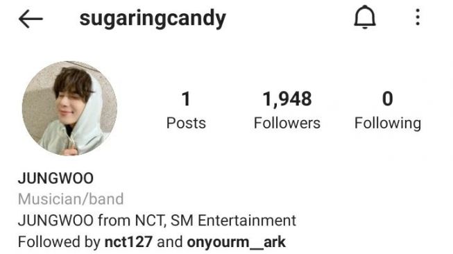 Instagram Jungwoo NCT (Koreaboo)
