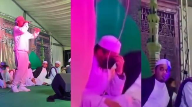 Viral Penyanyi Rap Tampil di Acara Keagamaan, Hadirin Geleng-Geleng Kepala, Warganet: Bagus Tapi Kurang Pantas