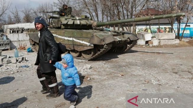 Rusia Serang Ukraina di Bucha, Ratusan Orang Tewas, Mayat Tergeletak di Jalan dan Pasang Ranjau Bom