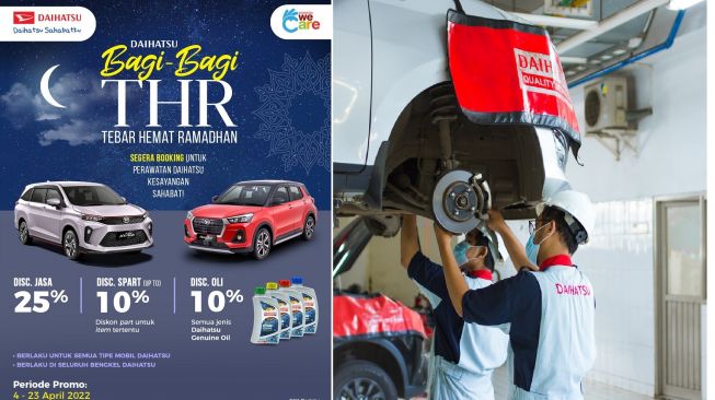 Daihatsu bagi-bagi THR kepada pelanggan setia (Dok. Astra Daihatsu Motor)