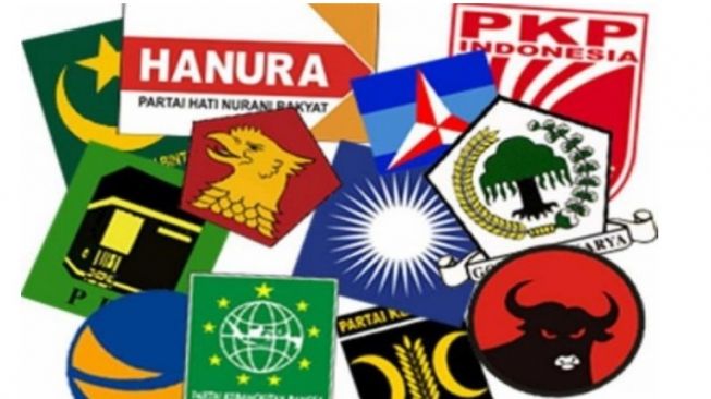 Ilustrasi logo partai politik di Indonesia. [ANTARA]