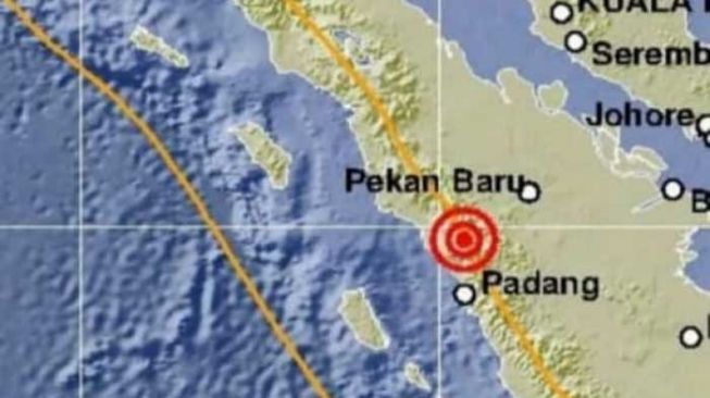 Bukittinggi Diguncang Gempa Magnitudo 4,5 Dini Hari, Getaran hingga Payakumbuh