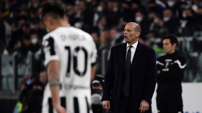Dipermalukan Inter di Derby d'Italia, Allegri: Juventus Sebenarnya Sudah Tampil Baik