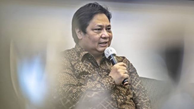 Airlangga Ungkap Dana KUR 2022 Sudah Cair Rp55 T hingga Februari