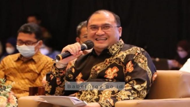 Erzaldi Paparkan Proyek Prioritas Babel di Hadapan Kepala Bappenas