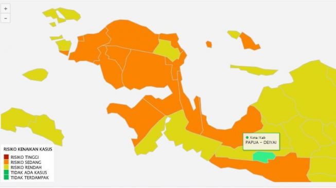 Kabupaten Deiyai, daerah tidak ada kasus Covid-19dalam sepekan terakhir