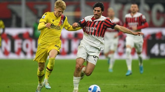 AC Milan Vs Bologna: Ditahan Imbang 0-0, Rossoneri Gagal Menjauh Dari Kejaran Napoli Dan Inter