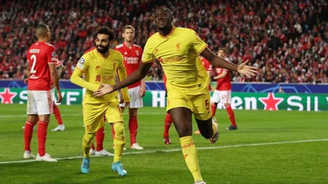 Liverpool Ungguli Benfica 3-1 di Leg Pertama Perempat Final Liga Champions