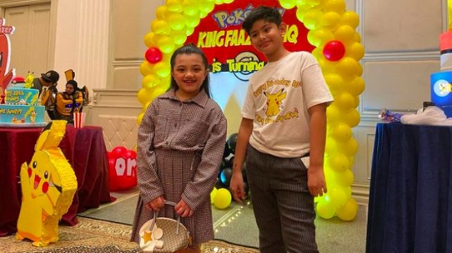 Momen Arsy Hermansyah di Ulang Tahun King Faaz Bikin Warganet Games dan Baper: New Couple Kita