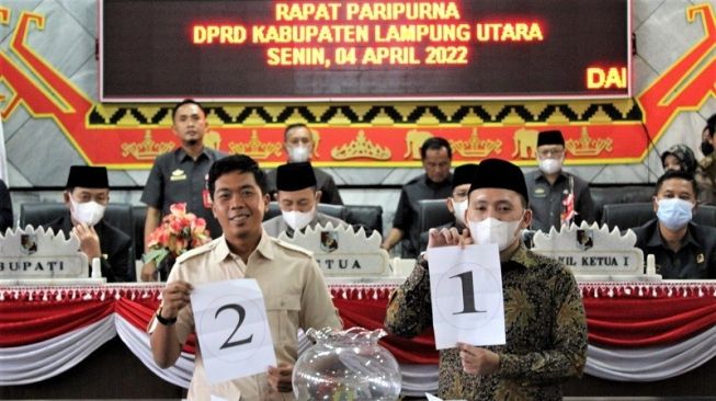 Menang Voting, Ardian Saputra Jadi Wakil Bupati Lampung Utara Terpilih