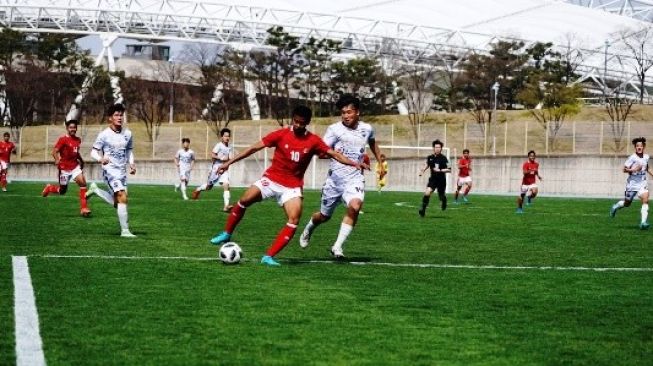 Timnas U-19 Indonesia Imbangi Gimcheon Sangmu FC