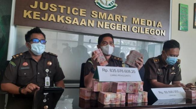 Terpidana Korupsi JLS Cilegon Kembalikan Kerugian Negara, Totalnya Mencapai Rp1 Miliar