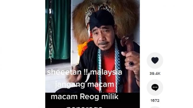 Malaysia Klaim Reog sebagai Warisan Budaya ke UNESCO, Seniman Reog Ponorogo: Malaysia Jangan Macam-macam