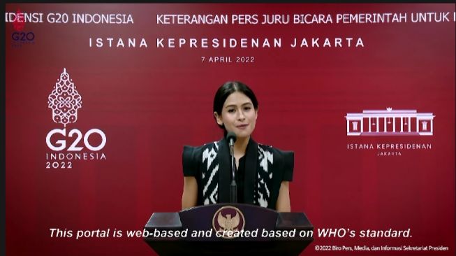 Maudy Ayunda Jadi Sasaran Kritik Sebagai Jubir G20, Ini Pembelaan Kemenkominfo