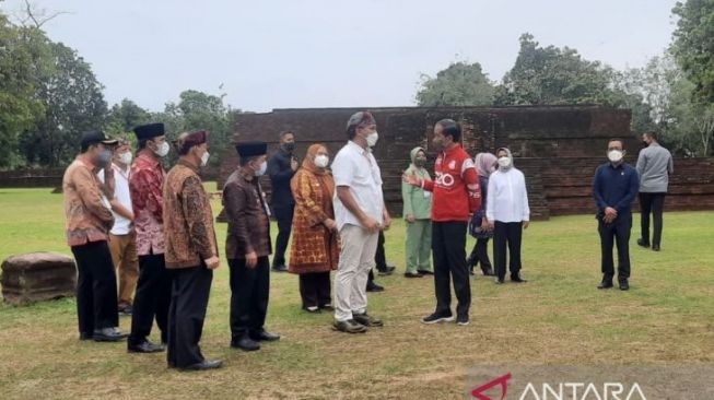 Jokowi: Percandian Muara Jambi Pernah Jadi Pusat Pendidikan Kedokteran dan Obat-Obatan