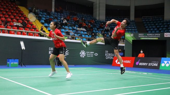 Melaju ke Semifinal Korea Open 2022, Rinov/Pitha Merasa Beruntung